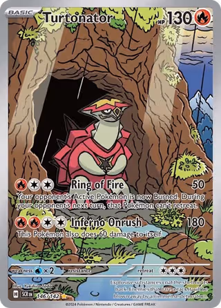 Turtonator 146/142 Pokemon card