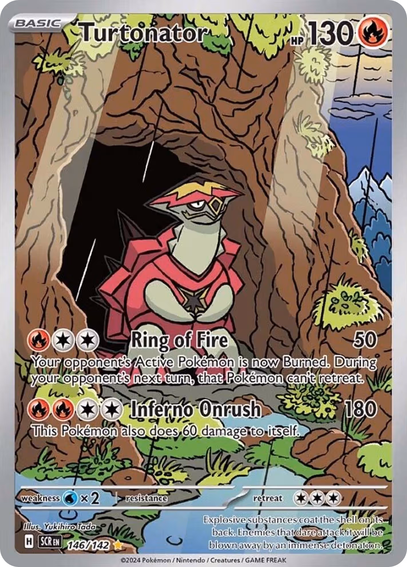 Turtonator 146/142 Pokemon card