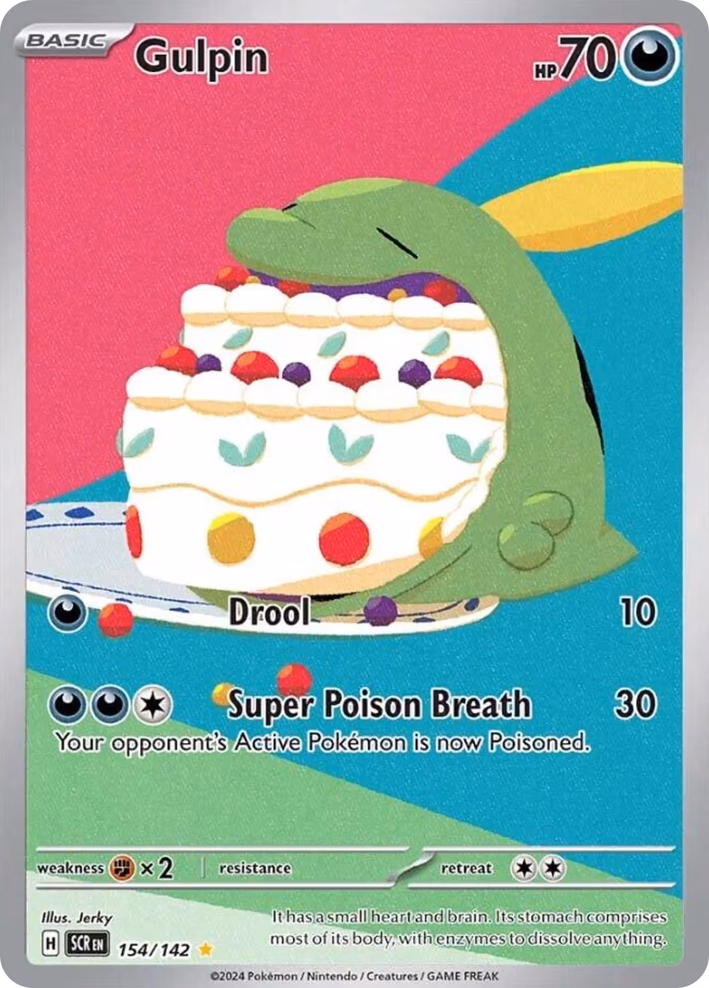 Gulpin 154/142 Pokemon card