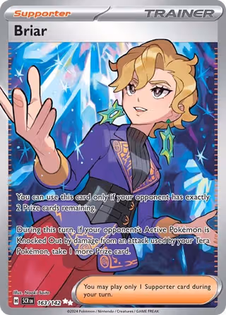 Briar 163/142 Pokemon card