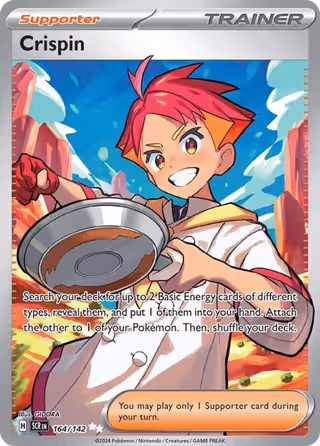 Crispin 164/142 Pokemon card
