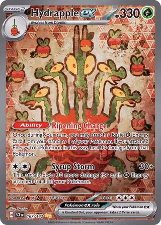 Hydrapple ex 167/142 Pokemon card