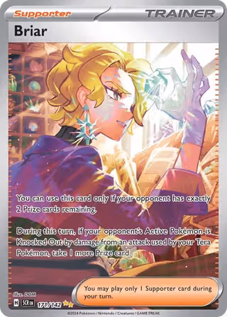 Briar 171/142 Pokemon card