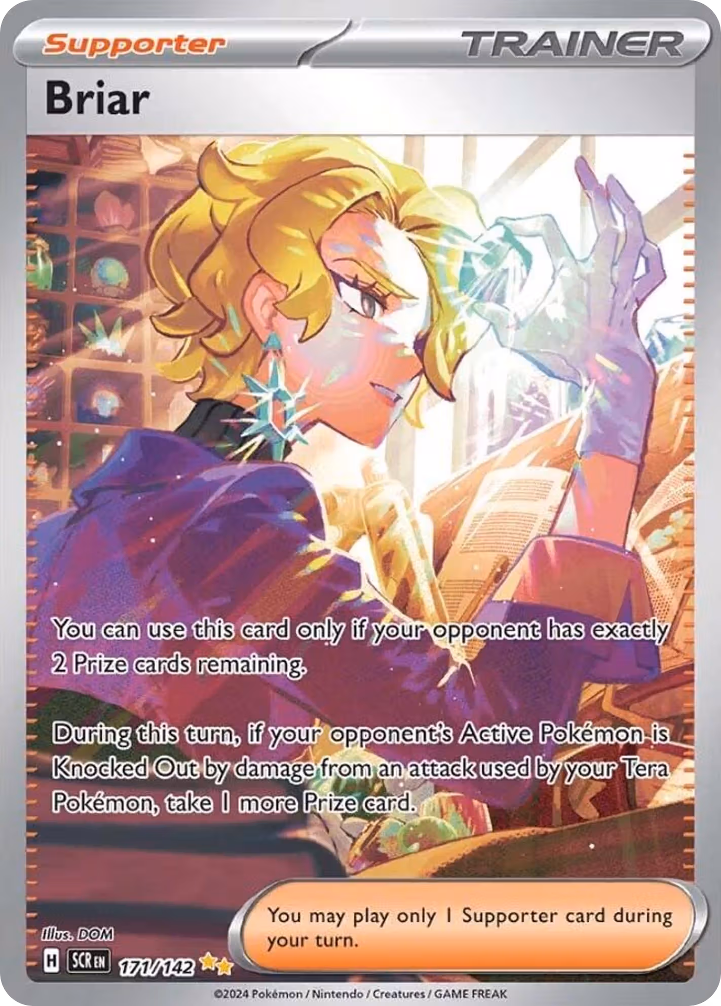 Briar 171/142 Pokemon card