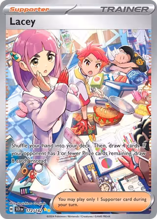 Lacey 172/142 Pokemon card