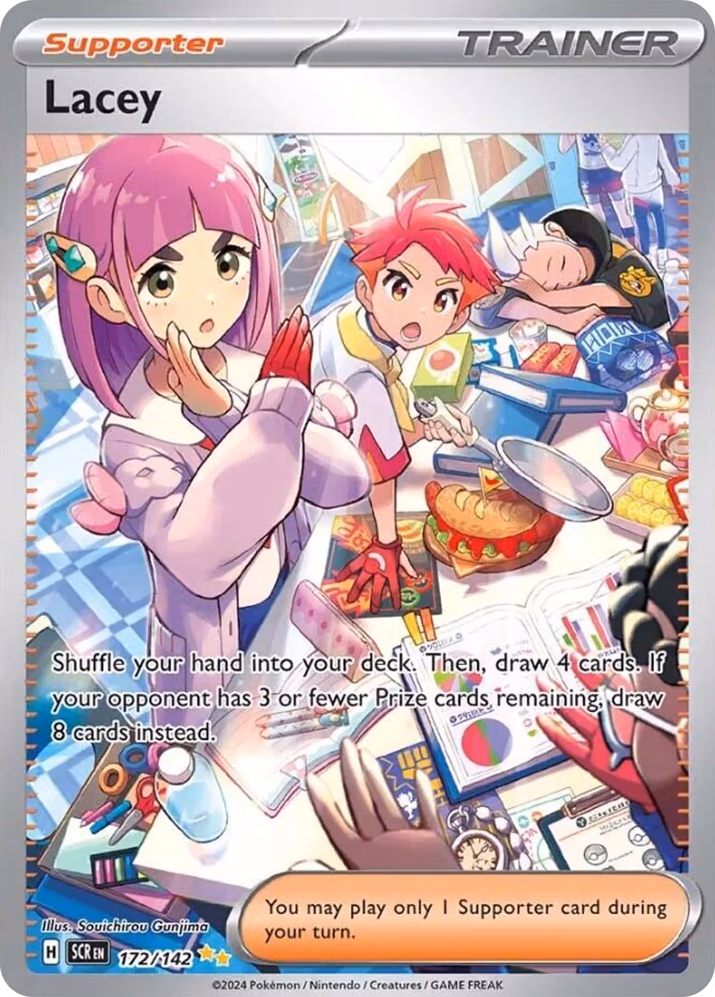 Lacey 172/142 Pokemon card