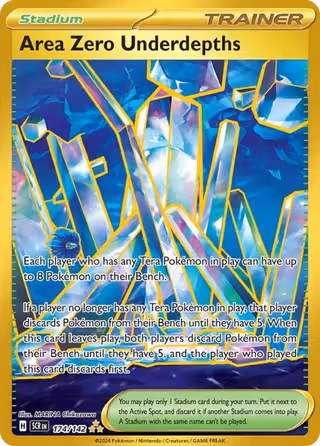 Area Zero Underdepths 174/142 Pokemon card