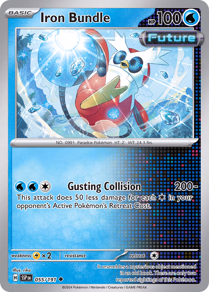 Iron Bundle 55/191 Pokemon card
