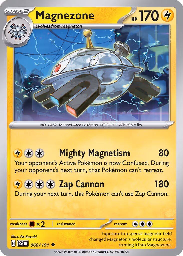 Magnezone 60/191 Pokemon card
