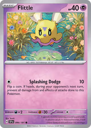 Flittle 94/191 Pokemon card