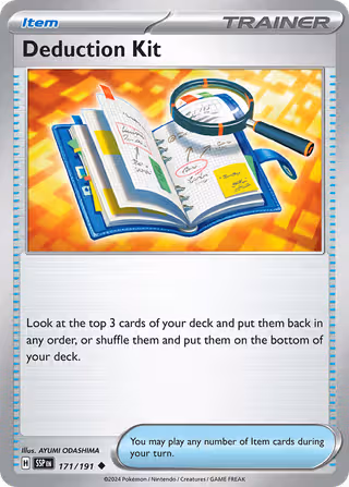 Deduction Kit 171/191 Pokemon card
