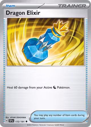 Dragon Elixir 172/191 Pokemon card