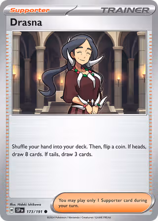 Drasna 173/191 Pokemon card