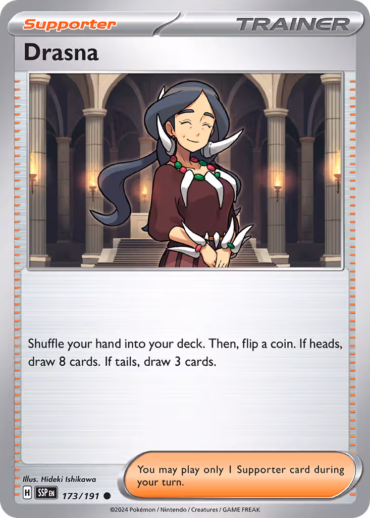 Drasna 173/191 Pokemon card