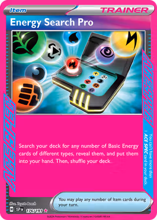 Energy Search Pro 176/191 Pokemon card