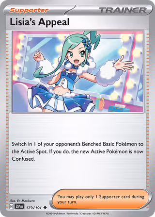 Lisia's Appeal 179/191 Pokemon card