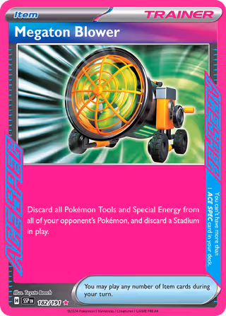 Megaton Blower 182/191 Pokemon card