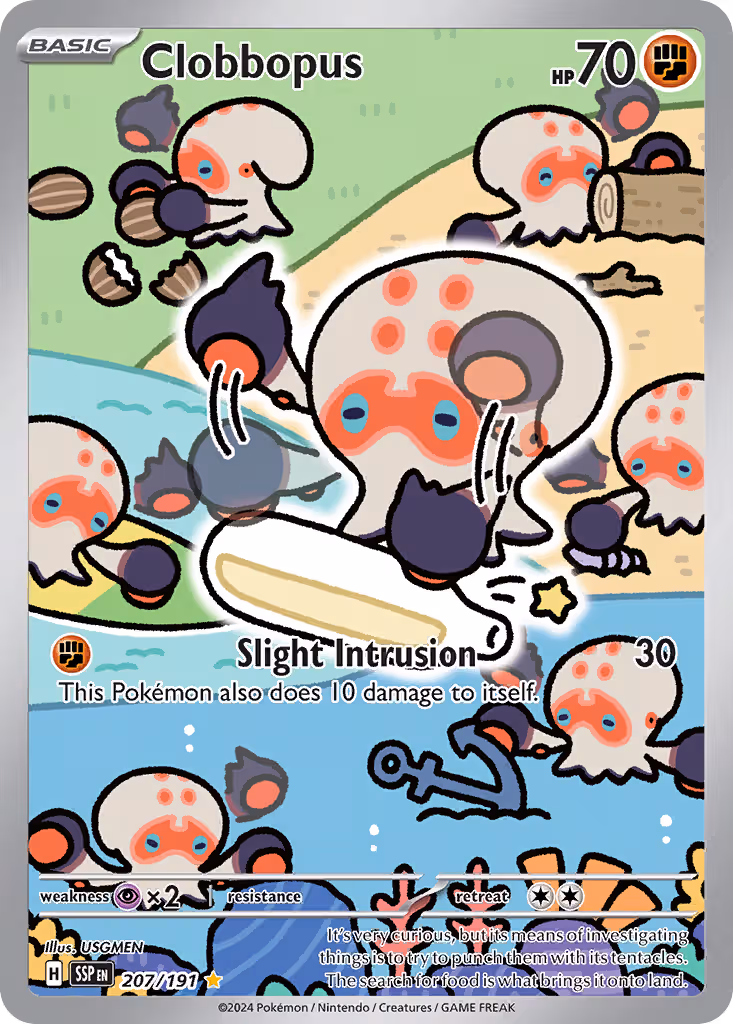 Clobbopus 207/191 Pokemon card