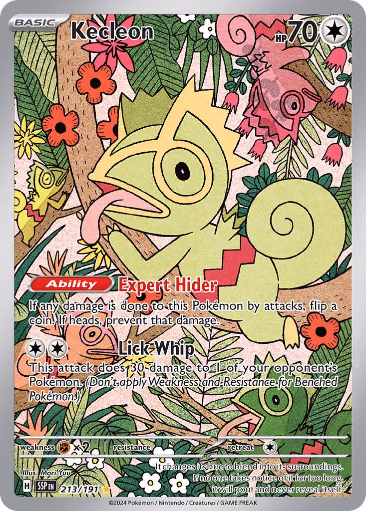 Kecleon 213/191 Pokemon card