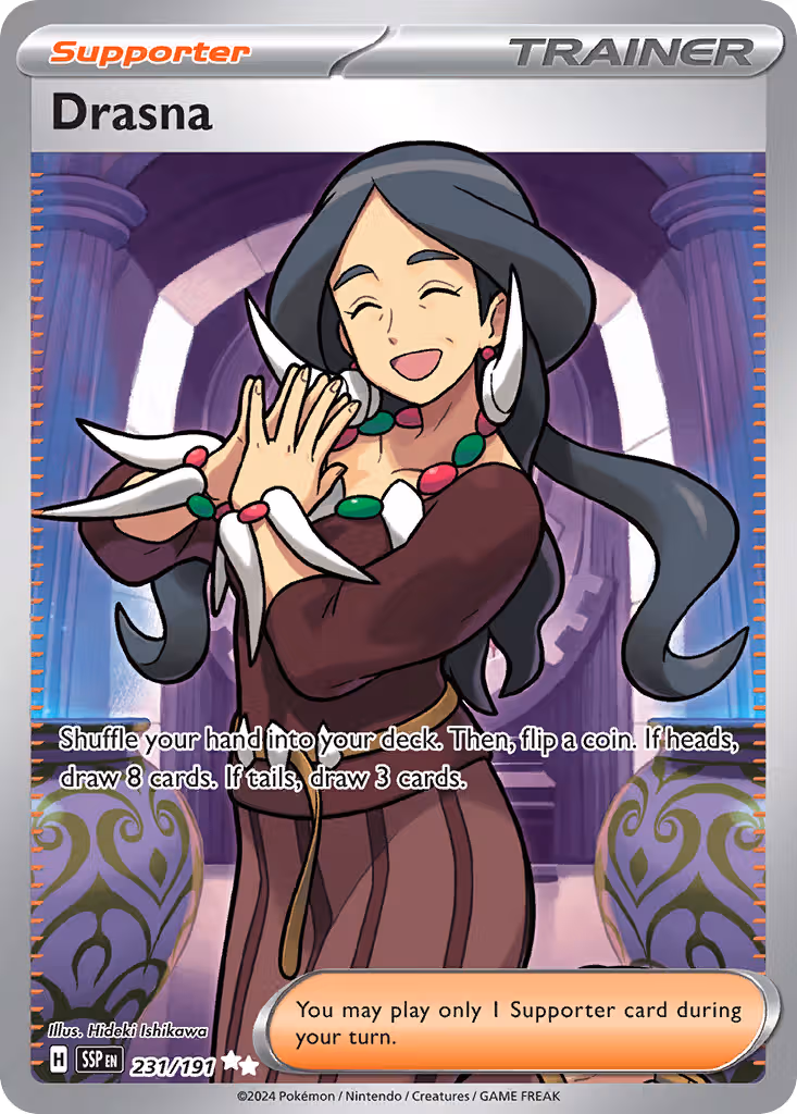 Drasna 231/191 Pokemon card