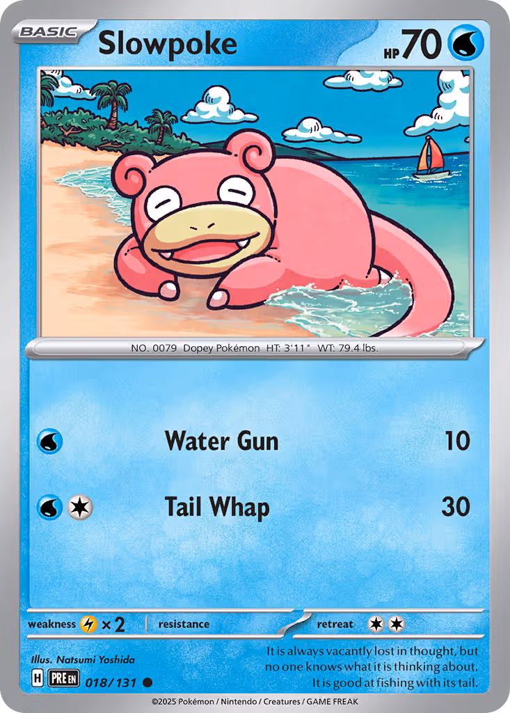 Slowpoke 18/131 Pokemon card
