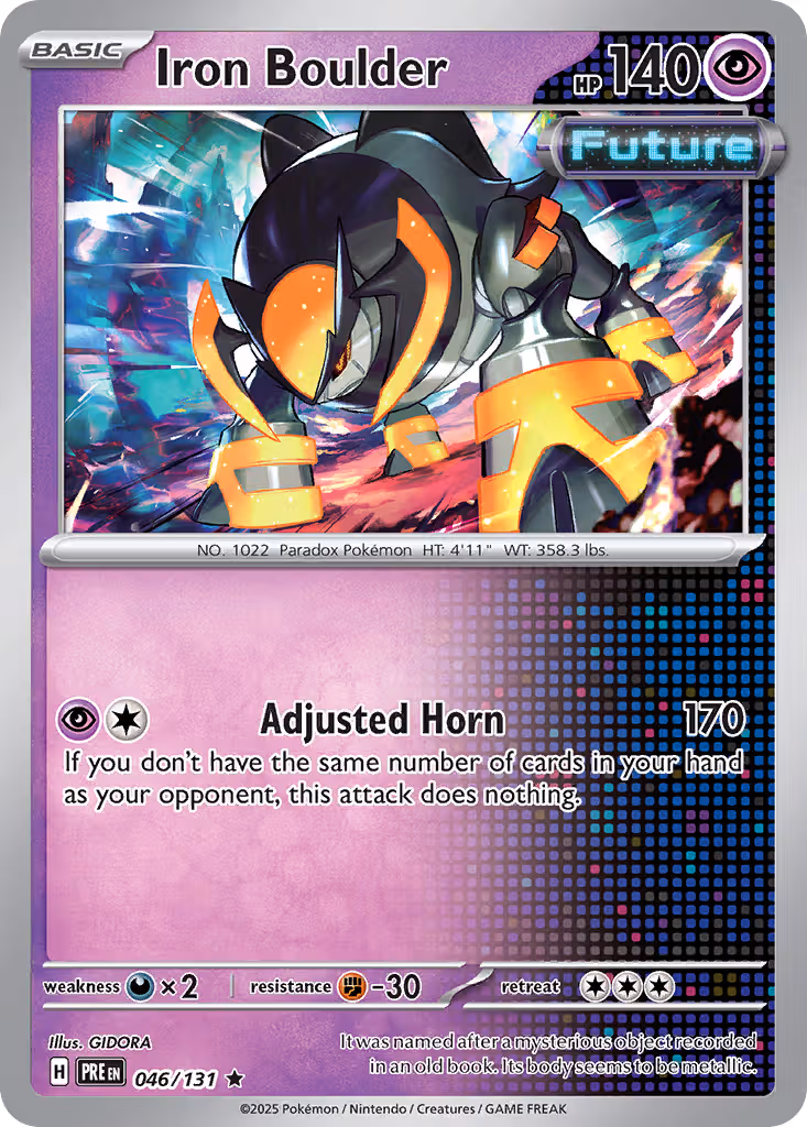Iron Boulder 46/131 Pokemon card