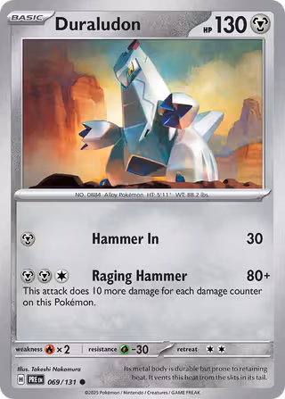 Duraludon 69/131 Pokemon card