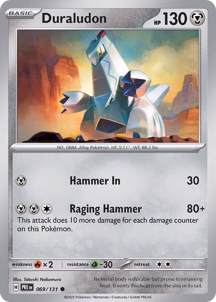 Duraludon 69/131 Pokemon card
