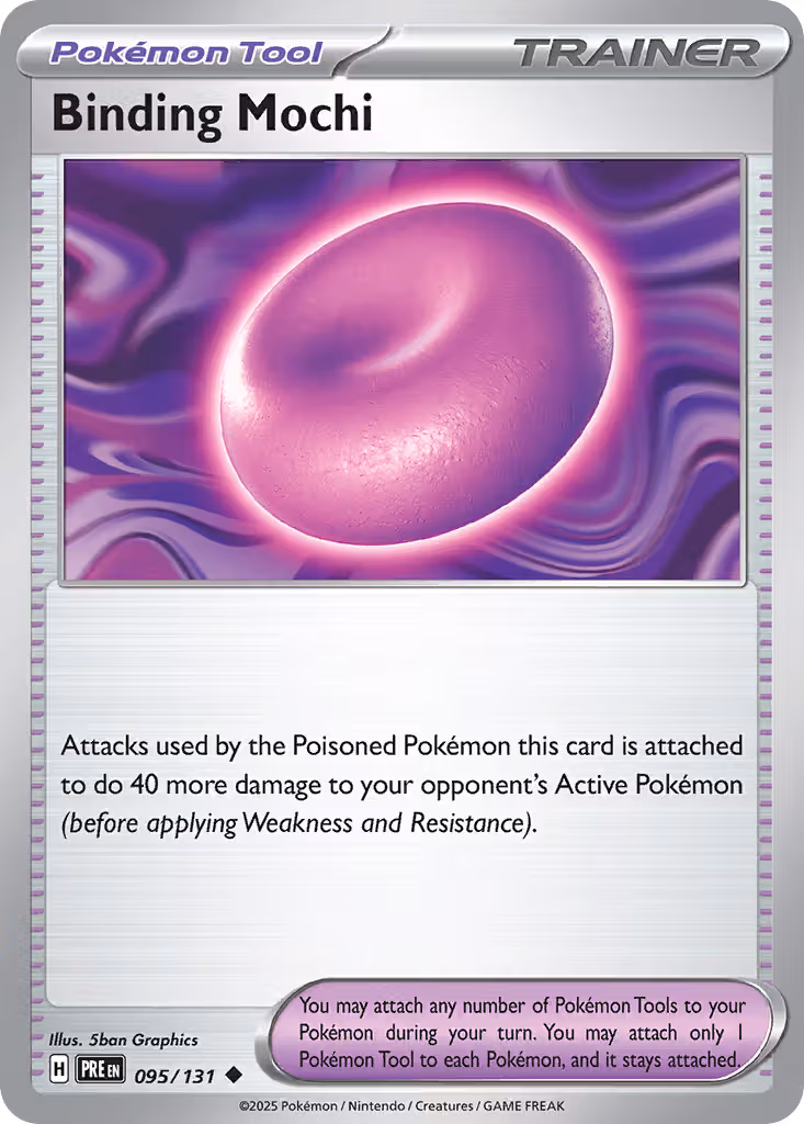 Binding Mochi 95/131 Pokemon card