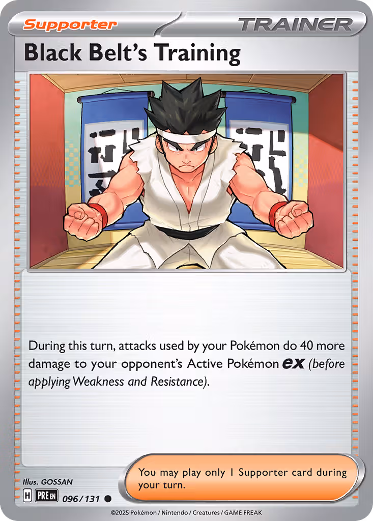 Black Belt's Training 96/131 Pokemon card
