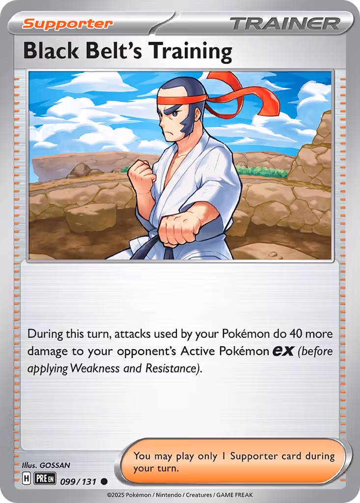 Black Belt's Training 99/131 Pokemon card