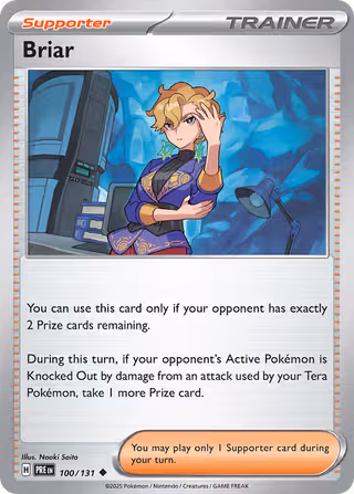 Briar 100/131 Pokemon card