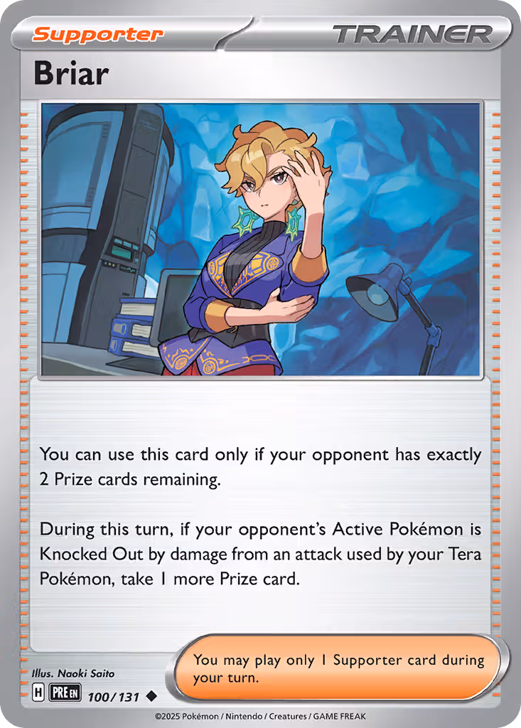 Briar 100/131 Pokemon card