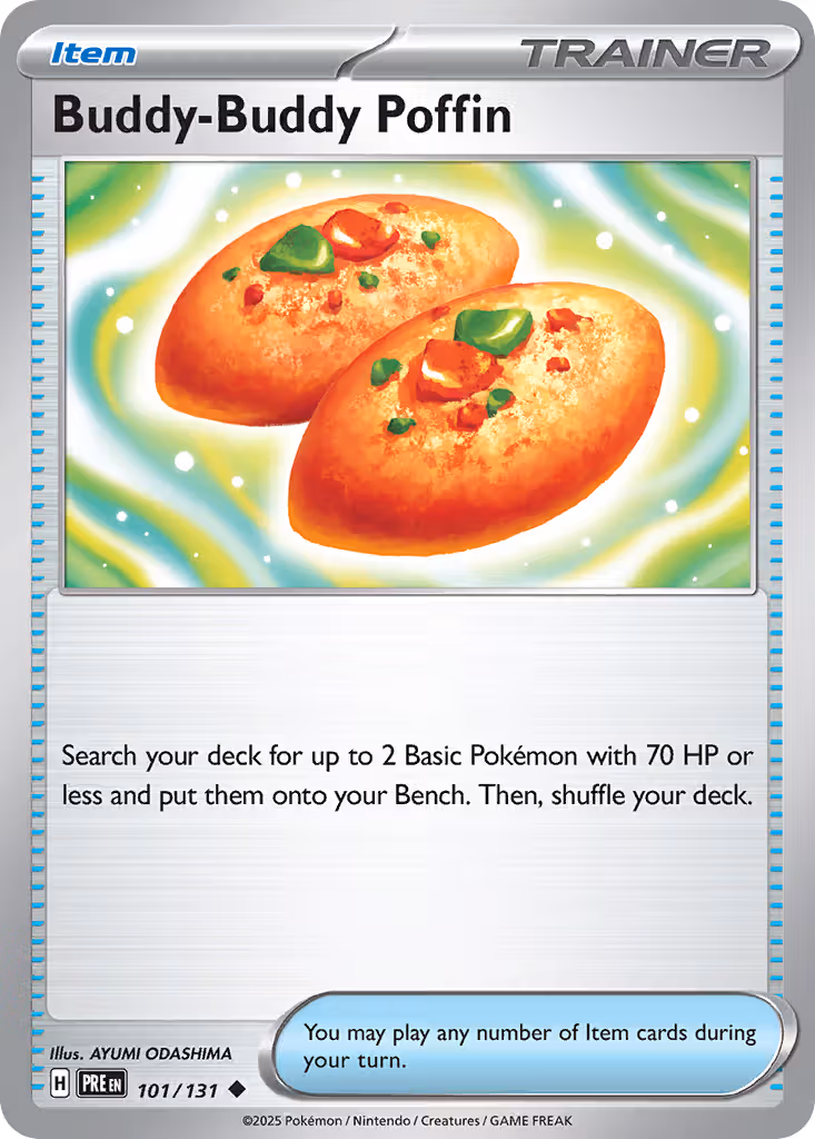 Buddy-Buddy Poffin 101/131 Pokemon card