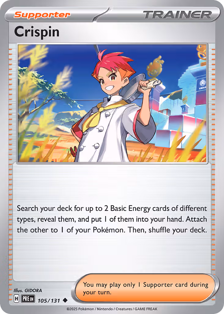 Crispin 105/131 Pokemon card
