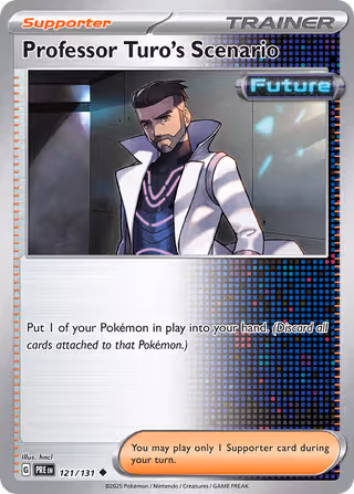 Professor Turo's Scenario 121/131 Pokemon card