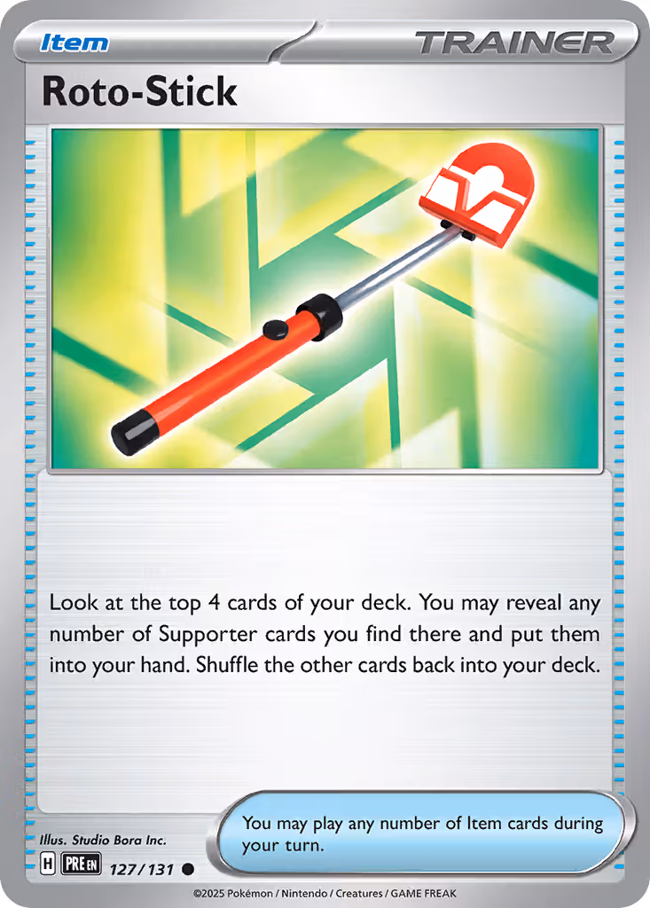 Roto-Stick 127/131 Pokemon card
