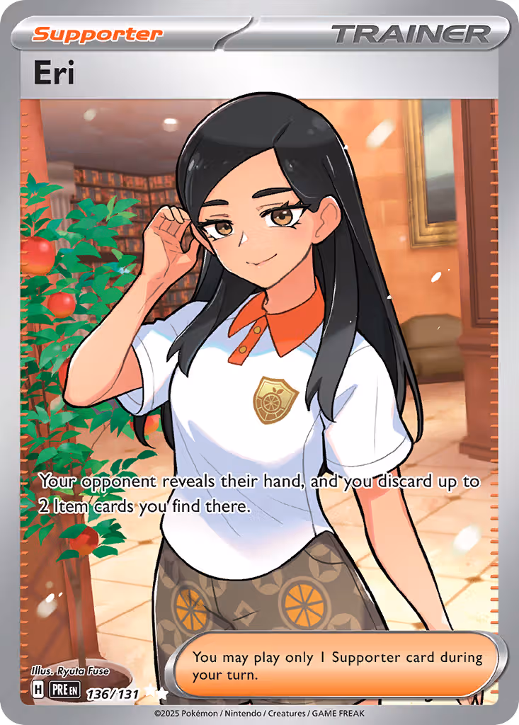 Eri 136/131 Pokemon card
