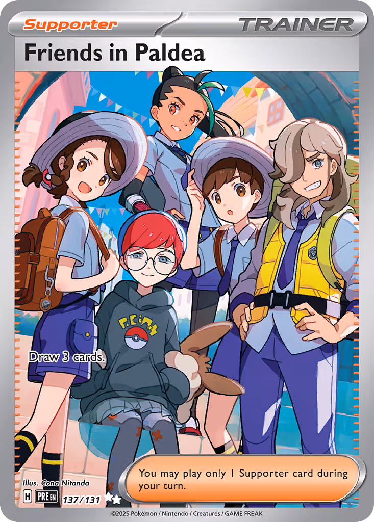 Friends in Paldea 137/131 Pokemon card