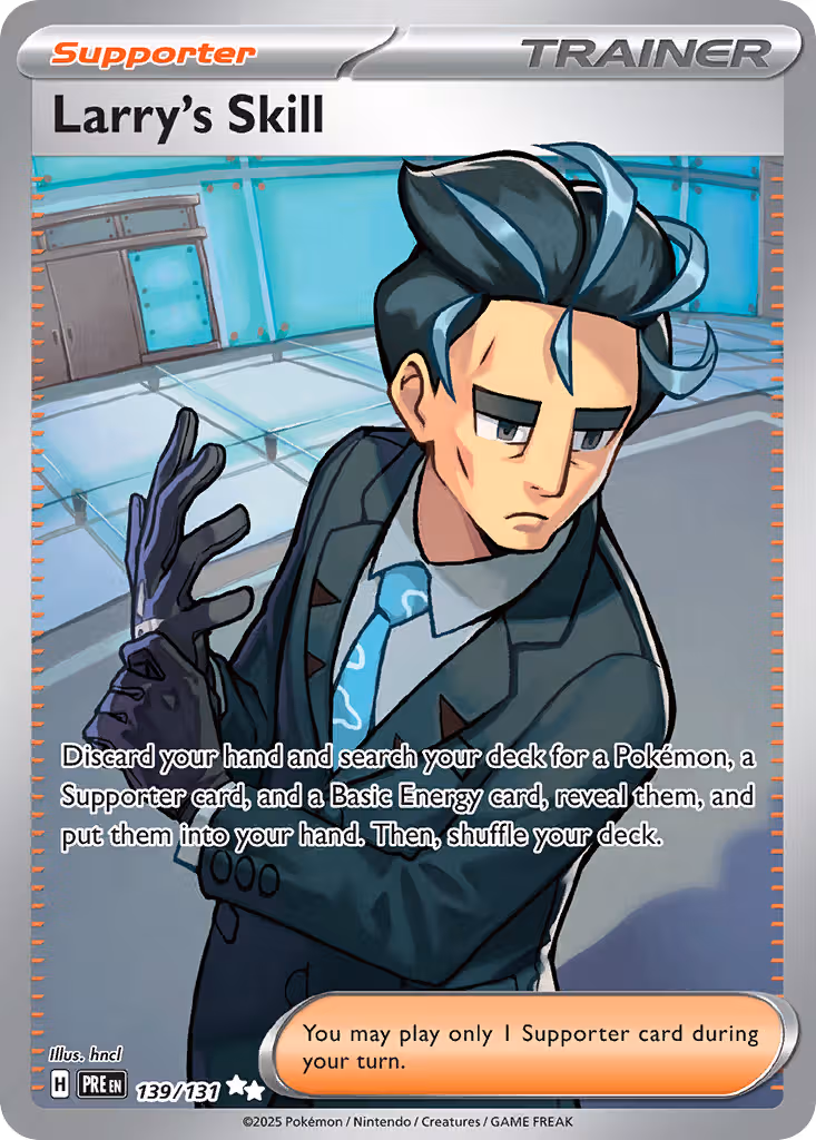 Larry's Skill 139/131 Pokemon card