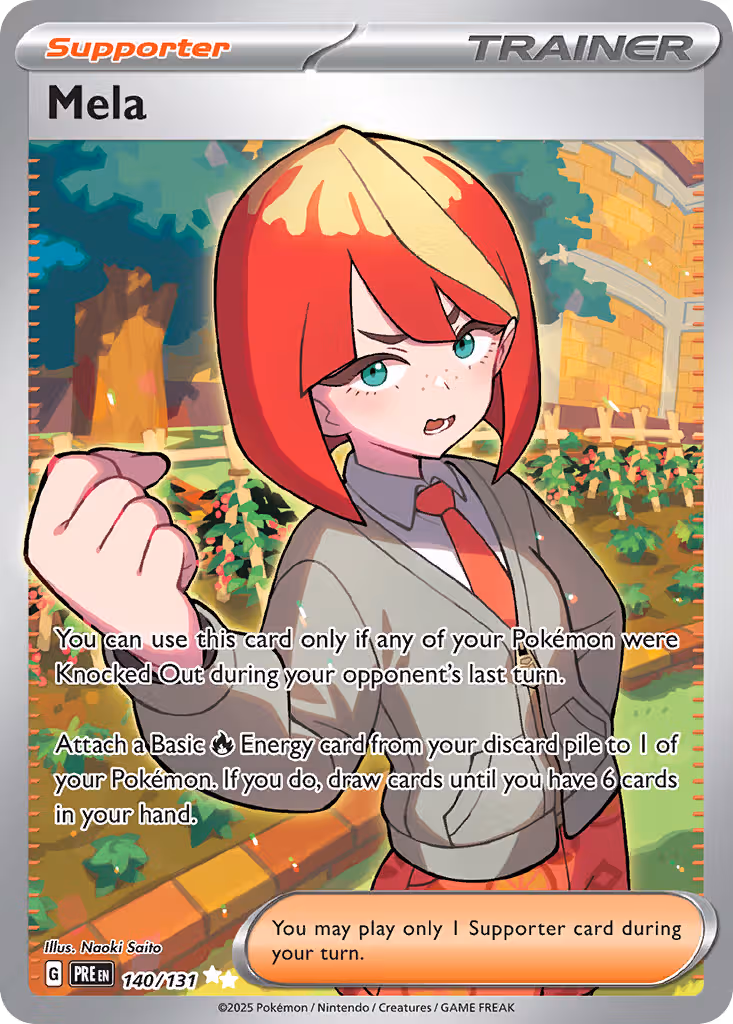 Mela 140/131 Pokemon card