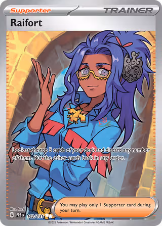 Raifort 142/131 Pokemon card