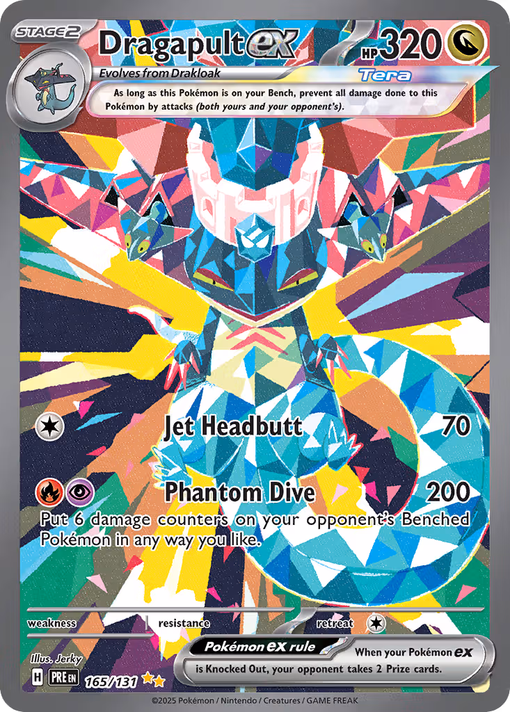 Dragapult ex 165/131 Pokemon card