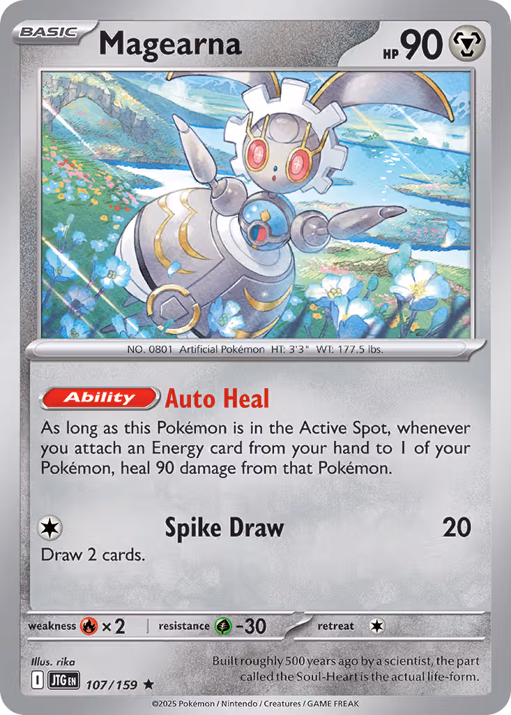 Magearna 107/159 Pokemon card