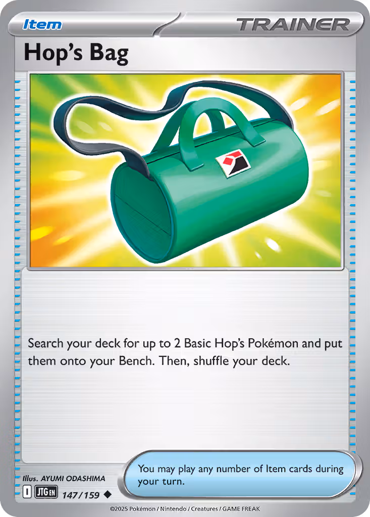 Hop's Bag 147/159 Pokemon card