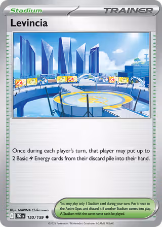 Levincia 150/159 Pokemon card