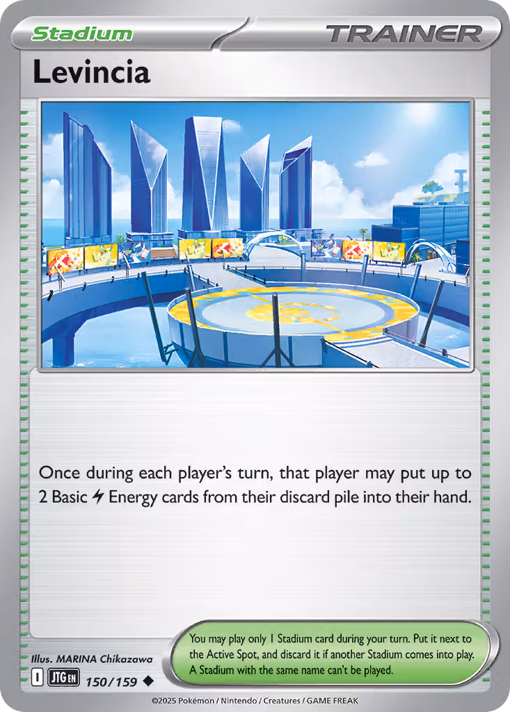 Levincia 150/159 Pokemon card