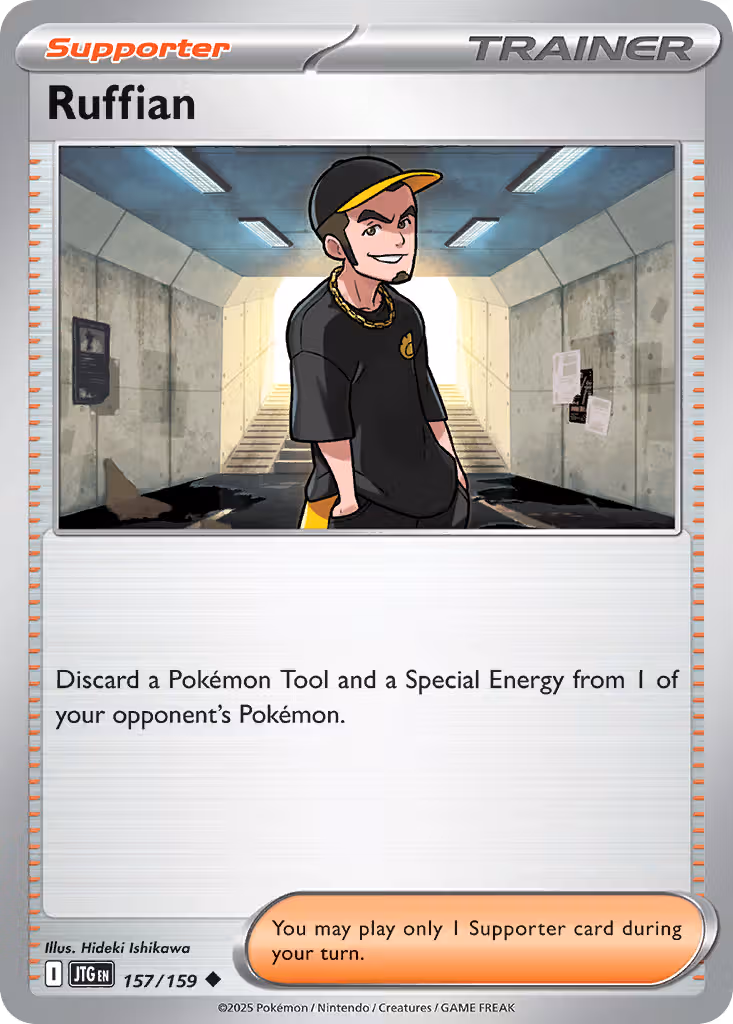 Ruffian 157/159 Pokemon card