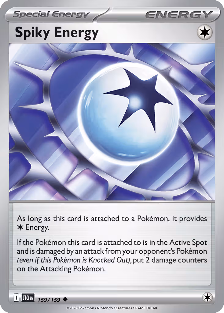 Spiky Energy 159/159 Pokemon card