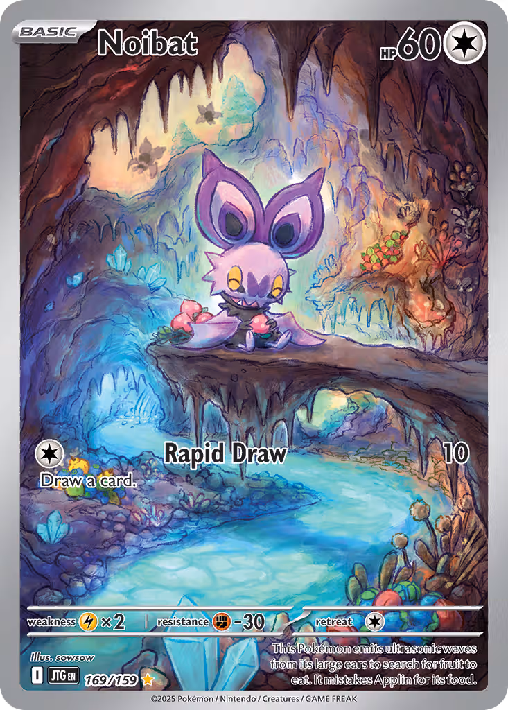 Noibat 169/159 Pokemon card